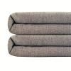 Lifup Fabric Shower Curtain, Washable Shower Curtains for Bathroom, Heavy Duty Polyester Cloth Shower Curtain Set, Waterproof Bath Curtains with Hooks Grey 39" W x 79" H view 4