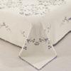 vctops 3-Piece Elegant Floral Embroidered Bedspread Coverlet Set Oversize Queen 100% Cotton Reversible Patchwork 1 Quilt and 2 Pillow Shams (Flower B,Oversize Queen) view 4