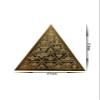 Aashita Creations Mangal Yantra Heavy 22 Gauge Copper Siddh (Energized) and Effective Yantra (3 x 3) view 3