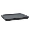 Minekkyes Set of 4 Boot Tray for Entryway, Plastic Shoe Trays, Pet Feeding Trays Snow Wet Mat, Indoor and Outdoor Use, Grey view 1