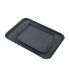 Minekkyes Set of 4 Boot Tray for Entryway, Plastic Shoe Trays, Pet Feeding Trays Snow Wet Mat, Indoor and Outdoor Use, Grey view 2