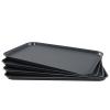 Minekkyes Set of 4 Boot Tray for Entryway, Plastic Shoe Trays, Pet Feeding Trays Snow Wet Mat, Indoor and Outdoor Use, Grey view 4
