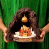 Aashita Creations MATA Vaishno Devi MATA Rani ka Darbar (Big Size) Handcrafted view 2