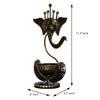 Aashita Creations Iron Lord Ganesh Religious Idol, 12 in, Multicolor, 1 Piece, Standard view 4
