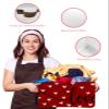 Saint Valentine's Day Large Storage Baskets Bins Red Love Heart Romantic Collapsible Storage Box Laundry Organizer for Closet Shelf Nursery Kids Bedroom 1pc) view 4