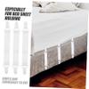 LIFKOME Adjustable Bedding Straps 4 Pack Sheet Holder Straps for Queen Size Sheets view 4