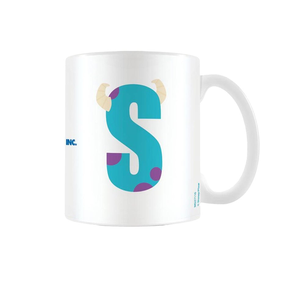 Pyramid International mg27116 Disney Alphabet Ceramic Personalised Mug, S for Sulley Design, 11oz Capacity