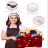 Valentine's Love Large Storage Baskets Bins Saint Spring Romantic Heart Collapsible Storage Box Laundry Organizer for Closet Shelf Nursery Kids Bedroom 2 pcs) view 4