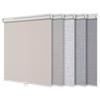Boolegon Blackout Roller Shades for Windows Cordless Roller Blinds Striped Jacquard Shades Thermal Insulated UV Protection Roller Shades for Office,Bathroom,Bedroom,Home,Beige,32" W x 88" H view 1