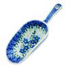 Polmedia Polish Pottery Scoop - Blue Joy Pattern Handmade in Boleslawiec Poland by Ceramika Artystyczna + Certificate of Authenticity view 1