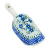 Polmedia Polish Pottery Scoop - Blue Joy Pattern Handmade in Boleslawiec Poland by Ceramika Artystyczna + Certificate of Authenticity view 4