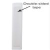 Peer Hastam Wood Mezuzah with Gold or Silver Shin (7.0" - up to 6.0" Scroll) (White with Gold Shin) view 2