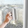Deosdum Double Sided Window Cleaner, Magnetic Glass Wiper Window Brush Window Scraper Magnetic Glass Tool view 3
