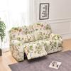 6-Piece Stretch Loveseat Recliner Slipcovers, Printed 2 Seat Recliner Chair Cover Non Slip Armchair Reclining Cover Furniture Protector with Pocket-D||2 Seat view 4