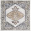 Nourison Home Astra Machine Washable Traditional Grey/Gold 2'2" x 4' Area Rug, Easy Cleaning, Non Shedding, Bed Room, Living Room, Dining Room, Kitchen (2x4) view 2