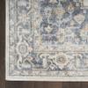 Nourison Home Astra Machine Washable Traditional Grey/Gold 2'2" x 4' Area Rug, Easy Cleaning, Non Shedding, Bed Room, Living Room, Dining Room, Kitchen (2x4) view 4