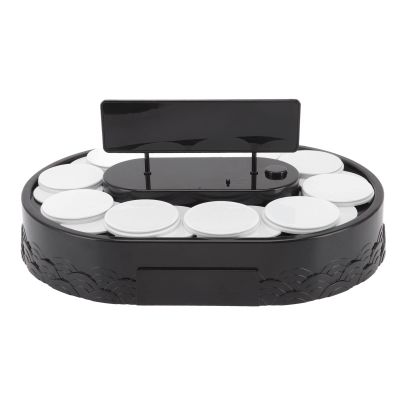 Sushi Tray, ABS Material Machine Automatic Rotating Table Display Stand, Home Kitchen Swing Tray Turntable for (Sushi)