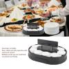 Sushi Tray, ABS Material Machine Automatic Rotating Table Display Stand, Home Kitchen Swing Tray Turntable for (Sushi) view 4