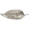 Aluminum Leaf Shaped Tray, Silver Finish view 4