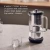 Aarke Purifier Glass Water Pitcher, Refillable Stainless Steel Filter, 8-Weeks Performance, BPA-Free, Dishwasher Safe, Pure & Enriched Refill Granules, 1.18L (5 Cups) Capacity view 2
