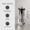 Aarke Purifier Glass Water Pitcher, Refillable Stainless Steel Filter, 8-Weeks Performance, BPA-Free, Dishwasher Safe, Pure & Enriched Refill Granules, 1.18L (5 Cups) Capacity view 4