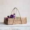 Creative Co-Op Decorative Handwoven Rattan Hanging Basket, Natural view 3