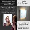 SPXMQSS Bathroom Cabinets with Lights, Bathroom Mirror Cabinet Defog Ambient Light with Shelves Cupboard Bathroom Cabinets Wall Mounted with Stepless Dimming Memory Functional 60 * 80 * 13CM view 4