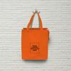 DISCOUNT PROMOS Custom Non-Woven Insulated Tote Bags Set of 10, Personalized Bulk Pack - Reusable, Great for Picnic, Camping, Beach, Outdoor Activities - Orange view 3