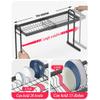 201 Stainless Steel Drain Rack, Kitchen Drain Rack Over The Sink, Dish Drainer Organizer , Space-Saving (2 Tier ) view 4