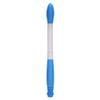 Sorandy 15.7in Long Reach Wiping Aid, Compact Folding Easywipe Toilet Aid, Comfort Butt Wiper with Carrying Bag, Toilet Paper Aids Tools Tissue Grip Self Wipe Assist Holder, Blue view 3
