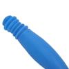 Sorandy 15.7in Long Reach Wiping Aid, Compact Folding Easywipe Toilet Aid, Comfort Butt Wiper with Carrying Bag, Toilet Paper Aids Tools Tissue Grip Self Wipe Assist Holder, Blue view 4