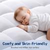 SOPAT Mattress Topper RV King Size Extra Thick Mattress Pad 8-21" Deep Pocket Soft Down Alternative Fill Mattress Protector Pillow Top Mattress Cover (72x80 Inches, White) view 3
