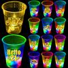 mishunyus 24 Pcs Glow 21st Birthday Party Cups - Gold 16 oz Cups for Men & Women - Happy 21st Birthday Decorations Supplies/Favors - Finally Legal, Cheers to 21 Years view 1