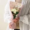HEADS BWP-D1 Waterproof Paper Bouquet Wrapping, Made in Japan, 12.2 x 18.1 inches (31 x 46 cm), Pink, 30 Sheets, Fresh Flowers, Swag view 2