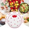CALLARON 7" Heart Plates Ceramic Serving Plates Dessert PLATES Valentine's Day Dinner Platter Porcelain Salad Platter Dinnerware for Valentine's Day view 2