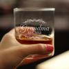 Bevvee Grandma Est 2023 - New Grandmother Whiskey Rocks Glass Gift for First Time Grandparents - Decorative 10.25 Oz Glasses view 3