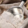 Hemoton Stainless Steel Multi-function Food Shovel Bean and Dried Fruit Scoop for Kitchen Use Resistant Design Easy to Clean view 3