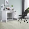 Catrimown Computer Desk with Drawers and Hutch White Desk with Drawer Wood Executive Desk Teens Student Desk Writing Laptop Home Office Desk for Small Spaces, Cream, 47.5''D x 22''W x 36.5''H view 4