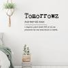 Tomorrowz Definition Wall Decor Stickers Typographic Quotes Vinyl Wall Decals for Living Room Kids Rooms Girls Boys Wall Art Home Decor Housewarming Gift 22in view 4