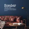 Sonder Wall Stickers Decor Quotes Removable Vinyl Sonder Wall Decals Boho for Kids Rooms Girls Boys Living Room Bedroom Kitchen Wall Art Decor 20x20in view 1