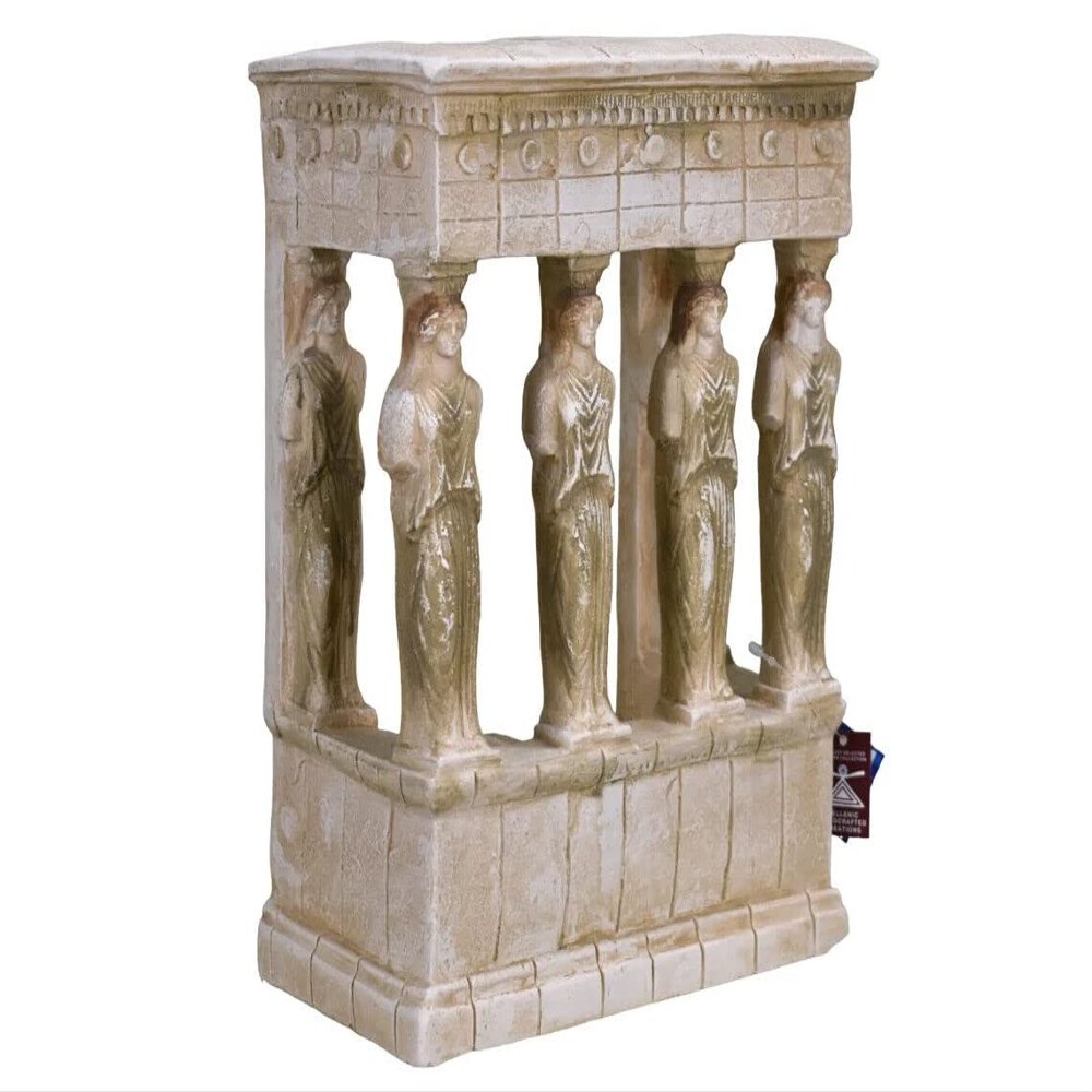 Caryatid Porch Erechtheion Temple Acropolis Athens Sculpture Ancient Monument