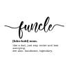 Funcle Word Definition Meaning Wall Stickers Decor Quotes Removable Vinyl Word Meaning Wall Decals Boho for Kids Rooms Girls Boys Living Room Bedroom Kitchen Wall Art Decor 22in view 3