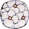 Polmedia Polish Pottery Dessert Plate UNIKAT - Looking Poppy Pattern Handmade in Boleslawiec Poland by Ceramika Artystyczna + Certificate of Authenticity view 1