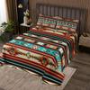 Western Quilt Set Boho Aztec Bedspread Cowboy Cowgirl Southwestern Coverlet For Kids Boys Girls Rustic Farmhouse Country Room Decor Bohemian Tribe Arrow Retro Quilted Bedroom Collection King Size view 1