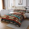 Western Quilt Set Boho Aztec Bedspread Cowboy Cowgirl Southwestern Coverlet For Kids Boys Girls Rustic Farmhouse Country Room Decor Bohemian Tribe Arrow Retro Quilted Bedroom Collection King Size view 2