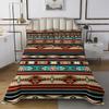 Western Quilt Set Boho Aztec Bedspread Cowboy Cowgirl Southwestern Coverlet For Kids Boys Girls Rustic Farmhouse Country Room Decor Bohemian Tribe Arrow Retro Quilted Bedroom Collection King Size view 3