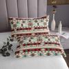 Bohemian Aztec Bedspread for Girls Boys Kids Adults Western Boho Exotic Coverlet Decor Cowboy Cowgirl Southwestern Quilt Set Ethnic Tribal Arrow Geometric Quilted Bedroom Collection King Size 3Pcs view 4