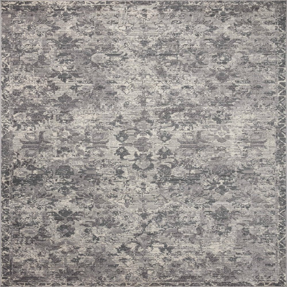 Loloi Indra Charcoal/Silver 7'-10" x 10' Area Rug