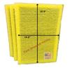 3 Pack Replacement Filter Pads Compatible with MicroPower Gaurd Air Cleaner Frame Size 16x25x1 Yellow view 1