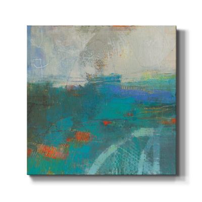Renditions Gallery Vivid Bedroom Wall Artwork Paintings & Prints Abstract Rustic Contemporary Keek Modern Canvas Picture for Bedroom Living Room Office Kitchen Decorations - 10"X10" LT506